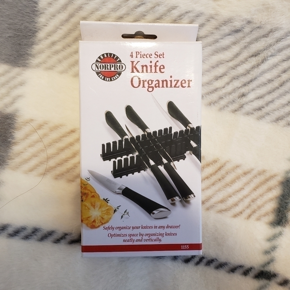 Norpro Knife Drawer Organizer New in box